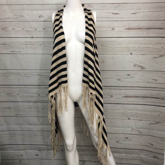 It's Our Time Jackets & Blazers - Boho Style Fringe Vest : Duster Vests